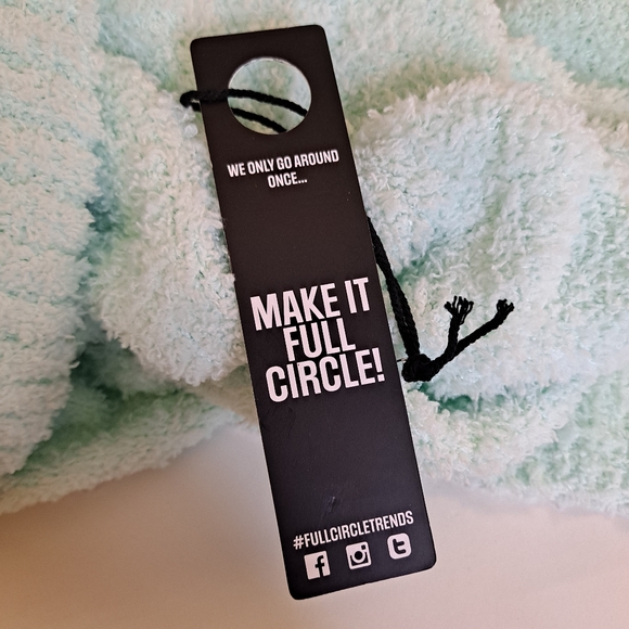 Inner Circle Turtleneck Sweater Womens Mint Green Plush Size M - Picture 5 of 8